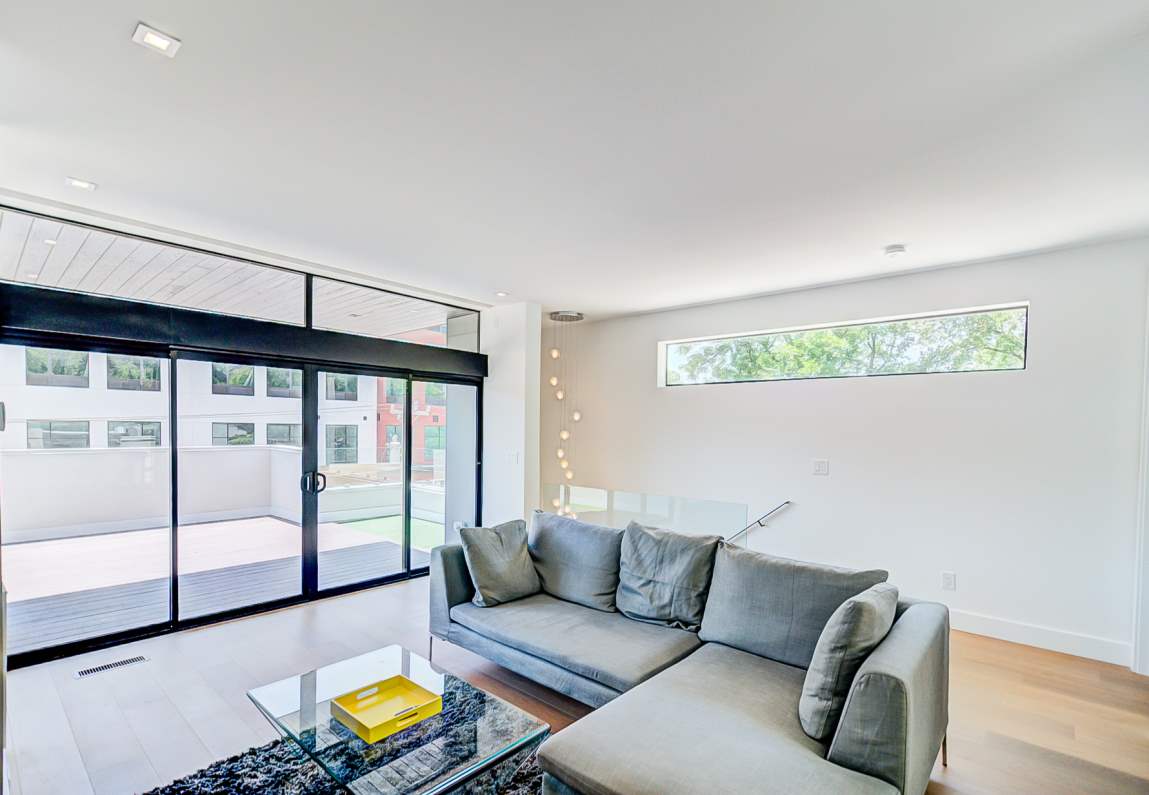 Urban Modern Sanctuary Living Room & Deck